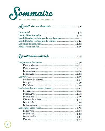 Teintures & impressions végétales: Techniques de teinture, recettes végétales, créations de 10 motifs