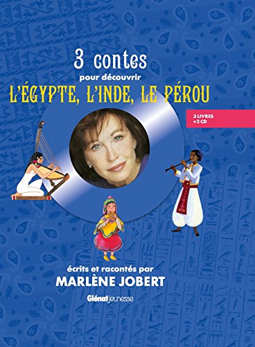 Coffret 3 contes pour découvrir l'Egypte, l'Inde et le Pérou: Livre CD pour découvrir l'Egypte, l'Inde et le Pérou