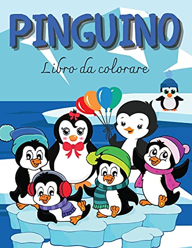 Pinguino Libro da colorare