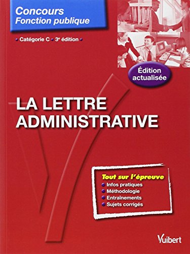 La lettre administrative - Catégorie C - Entraînement