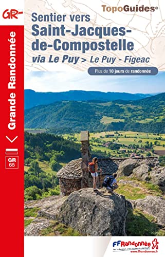 Sentier Saint-Jacques-de-Compostelle - Le Puy-Figeac GR65