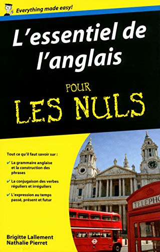 Essentiel de l'anglais Pour les nuls