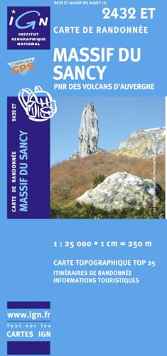 Massif du Sancy PNR des Volcans d'Auvergne gps