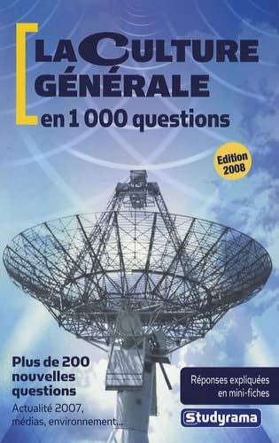 Culture générale en 1000 questions