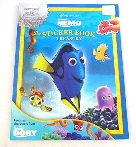 Disney Pixar Finding Nemo Sticker Book Treasury and Activity Book
