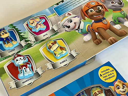 Paw Patrol Pop To It - Activity Books for kids, 8-page storybook, 4 suction cup toys to enjoy