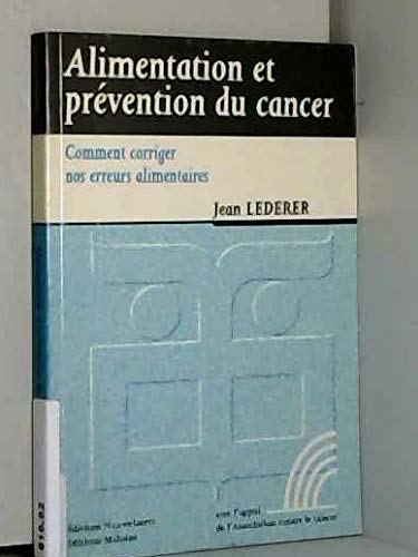 ALIMENTATION ET PREVENTION DU CANCER