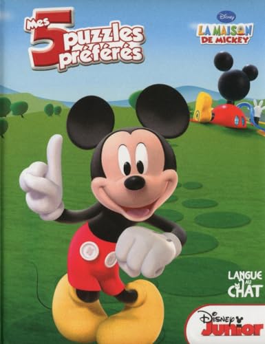 La maison de Mickey mes 5 puzzles préférés (Mickey) (French Edition)