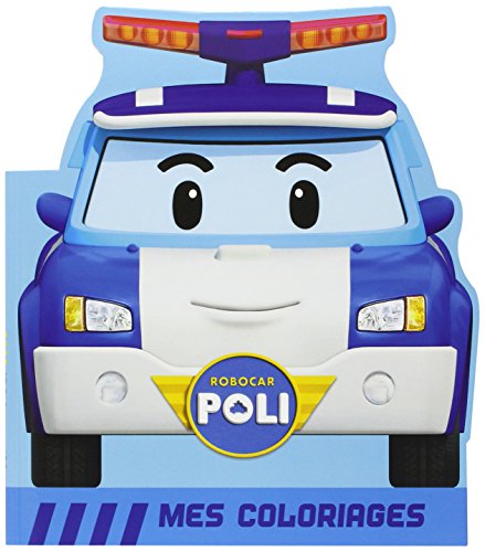 Robocar poli - coloriage forme 1 - poli