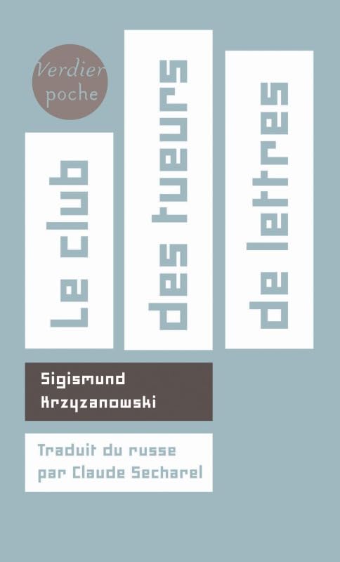 LE CLUB DES TUEURS DE LETTRES (POCHE)
