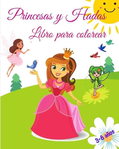 Princesas y Hadas Libro para Colorear