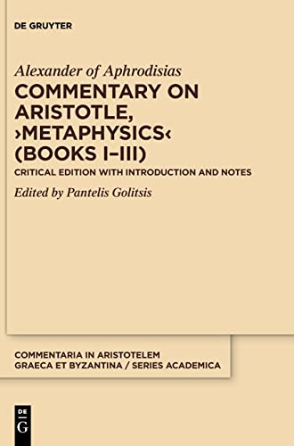 Commentary on Aristotle, Metaphysics (Books IIII)