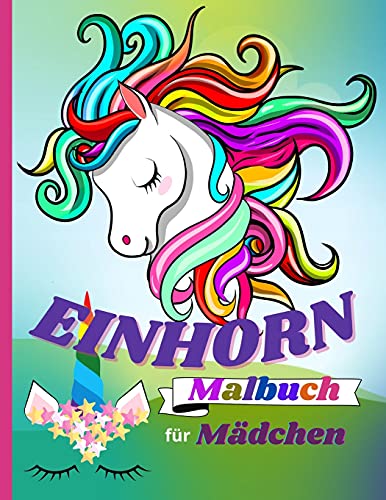 EINHORN Malbuch fur Madchen