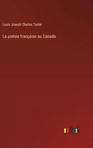 La poésie française au Canada