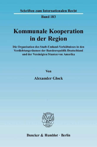 Kommunale Kooperation in der Region.