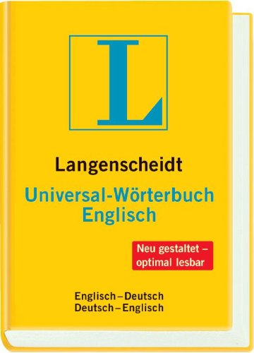 UniversalWorterbuch Englisch Englisch Deutsch Deutsch Englisch