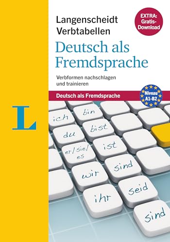 Langenscheidt Verbtabellen Deutsch - German Verb Tables (German Edition)