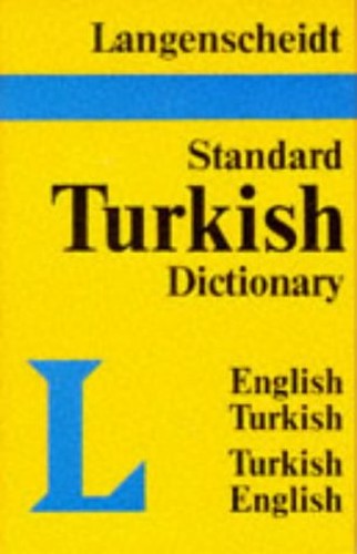 Langenscheidt Standard Turkish Dictionary: Turkish-English, English-Turkish
