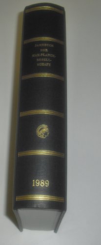 Max-Planck-Gesellschaft Jahrbuch 1989