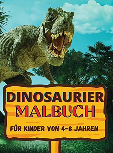 Dinosaurier Malbuch