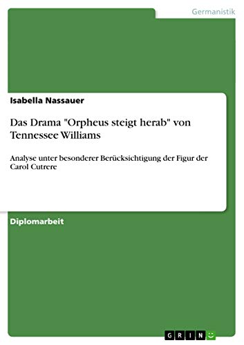 Das Drama Orpheus steigt herab von Tennessee Williams