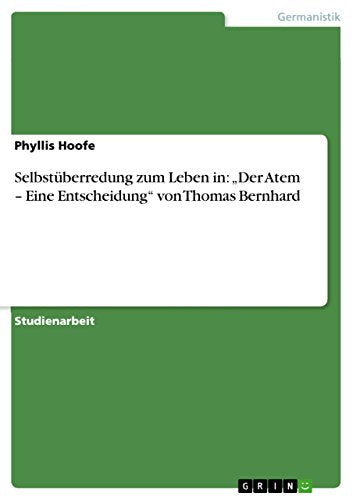 Selbstuberredung zum Leben in