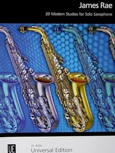 20 Modern Studies for Solo Saxophone