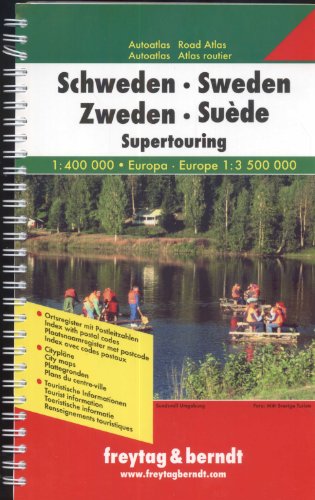Sweden Supertouring Road Atlas