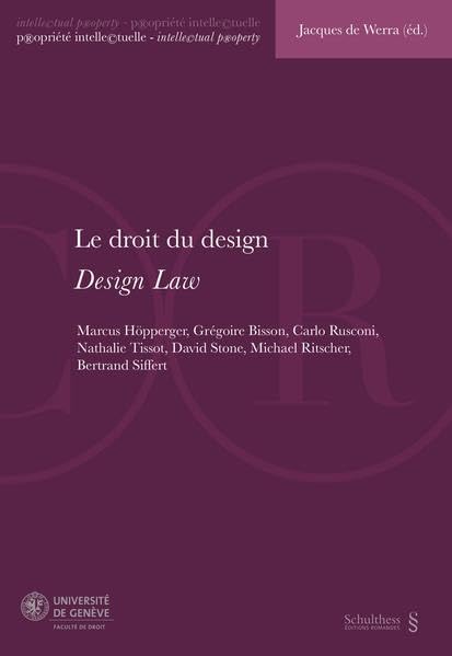 Le droit du design-Design law