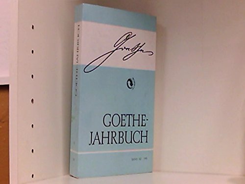 Goethe-Jahrbuch, Band 112, 1995