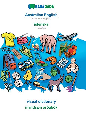 Australian English - íslenska, visual dictionary