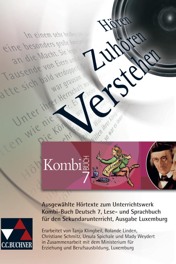 Kombi-Buch Deutsch 7 Ausgabe L Hör-CD, CDR: Hör-CD, CD-ROM mit Arbeitsblättern und Lehrerhandreichung als Booklet