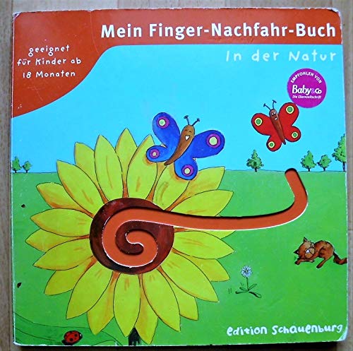 Mein Finger-Nachfahr-Buch. Durch die Natur