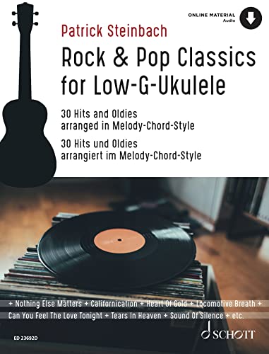 Rock & Pop Classics for Low G-Ukulele