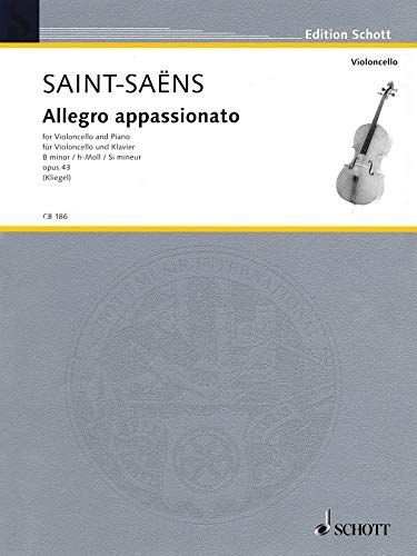 Allegro Appassionato in B Minor, Op. 43: for Cello and Piano
