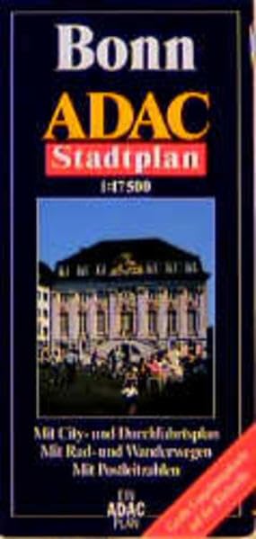 Ein ADAC Plan: Mit City- und Durchfahrtsplan, mit Rad- und Wanderwegen, mit Postleitzahlen : mit grosser Umgebungskarte (STADTPLAN) (German Edition)