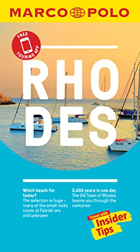 Rhodes Marco Polo Pocket Travel Guide 2018 - with pull out map