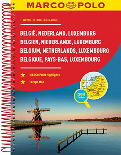 Belgium/Netherlands/Luxembourg Marco Polo Atlas