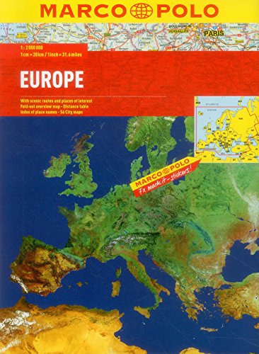 Europe Marco Polo Atlas