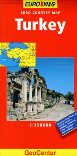Turkey GeoCenter Euro Map