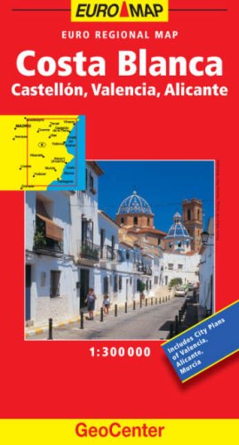 Spain Costa Blanca GeoCenter Euro Map