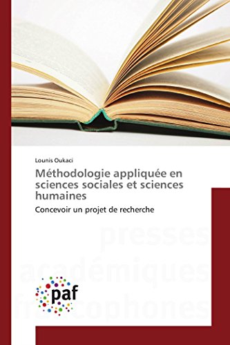 Methodologie Appliquee En Sciences Sociales Et Sciences Humaines