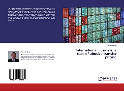 International Business: a case of abusive transfer pricing