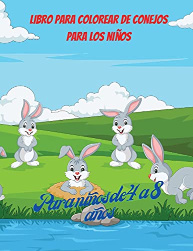 Libro para colorear de conejos para ninos