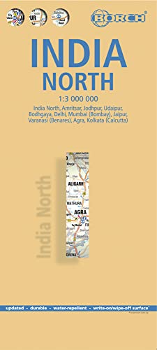 India North, Nordindien, Borch Map
