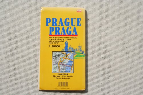 Prag 1:20 000, Kompass-Stadtplan: Mit Durchfahrtsplan 1:100 000, Innenstadtplan 1:10 000 und U-Bahnen : Kompass = Praha, plan mesta = Prague 1:20 ... underground, rapid transit (German Edition)