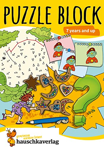 Puzzle Activity Book from 7 Years: Colourful Preschool Activity Books with Puzzle Fun - Labyrinth, Sudoku, Search and Find Books for Children, ... Logical Thinking: Puzzle Activity Books: 742