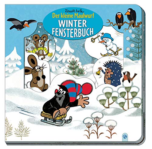 Winter-Fensterbuch Der kleine Maulwurf: Entdeckerbuch Beschäftigungsbuch Spielbuch