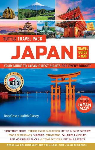 Japan Travel Guide + Map: Tuttle Travel Pack