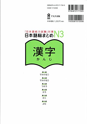 Jlpt N3 Nihongo Somatome Kanji